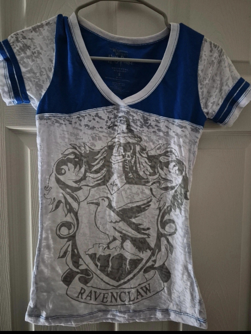 Universal Studios Harry Potter Logo Tee - Blue & White